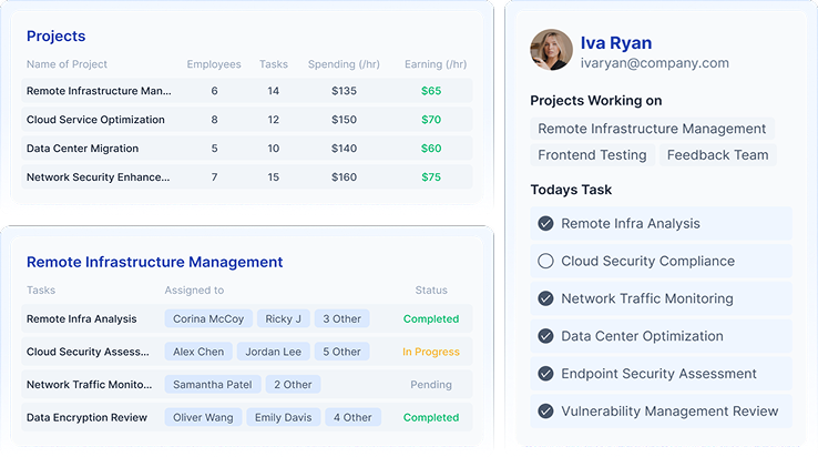 Projects & Task Management preview